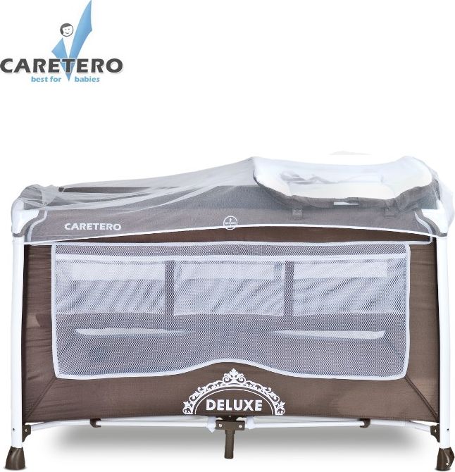 Cestovní postýlka CARETERO DELUXE Green - obrázek 2