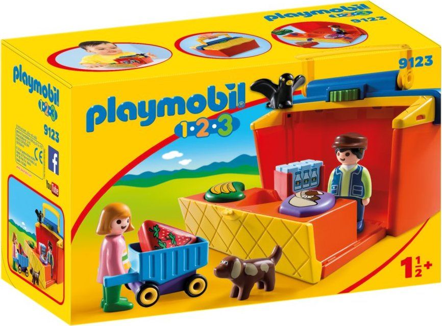 PLAYMOBIL Přenosný stánek (1.2.3) 9123 - obrázek 1