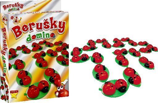 STUDO/TOP GAMES STUDO,TOP GAMES Domino berušky (cestovní verze) - obrázek 1