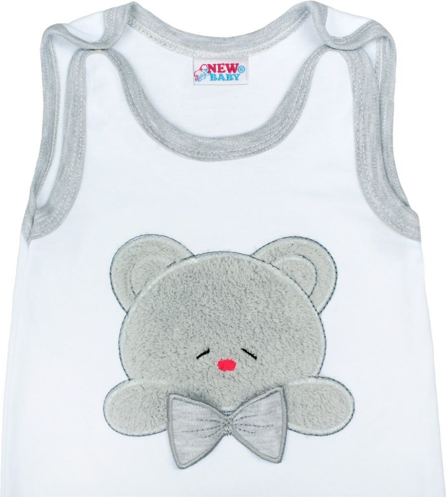 Luxusní kojenecké dupačky New Baby Honey Bear s 3D aplikací 62 (3-6m) - obrázek 2
