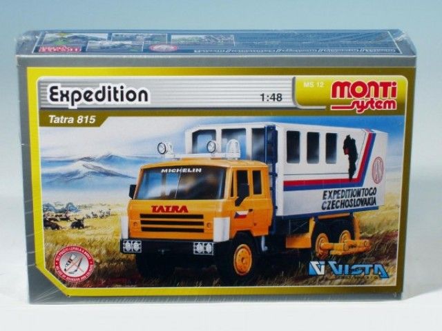 Stavebnice Vista MS 12 Expedice Tatra 815 1:48 - obrázek 1