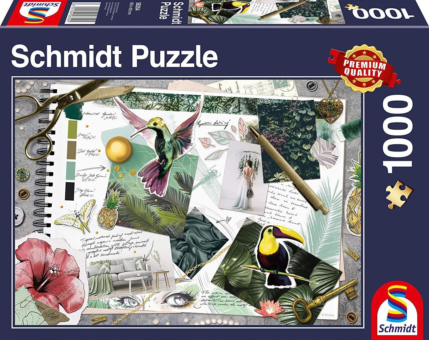 SCHMIDT Puzzle Náladová tabule 1000 dílků - obrázek 2