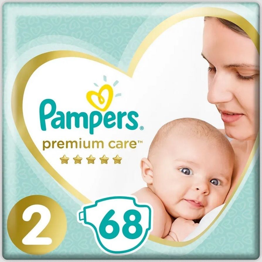 Pampers Premium Care 2 Mini 68ks - obrázek 1