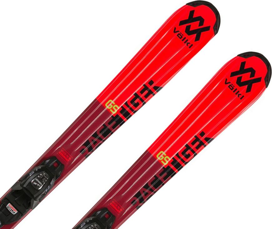 Volkl Racetiger Jr. red + vázání  4.5 VMotion Jr. 90 - obrázek 1