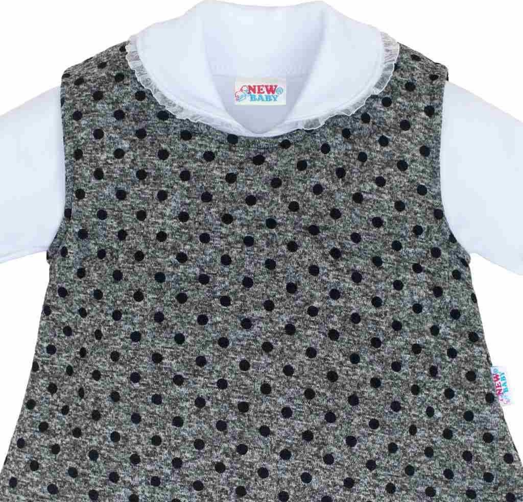 Kojenecká zimní tunika New Baby Princess 56 (0-3m) - obrázek 2