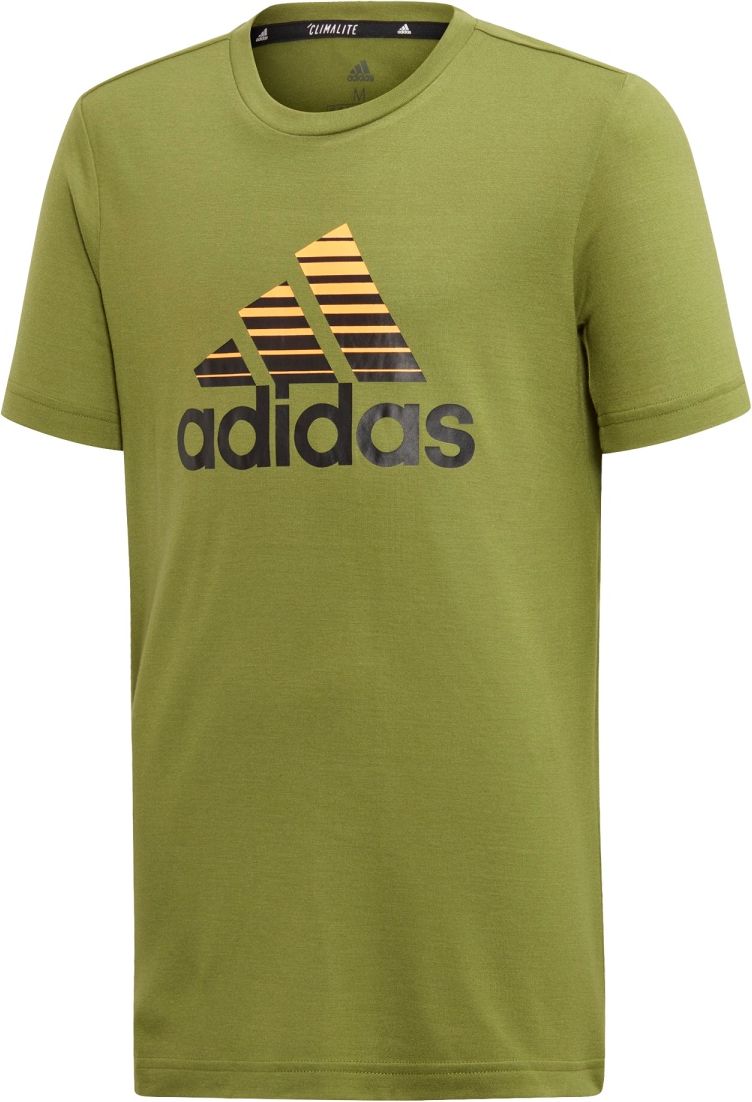 adidas Yb Tr Prime Tee zelená 116 - obrázek 1