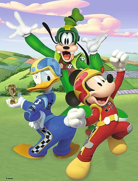 TREFL Puzzle Mickey Mouse: Závodníci 20 dílků - obrázek 1