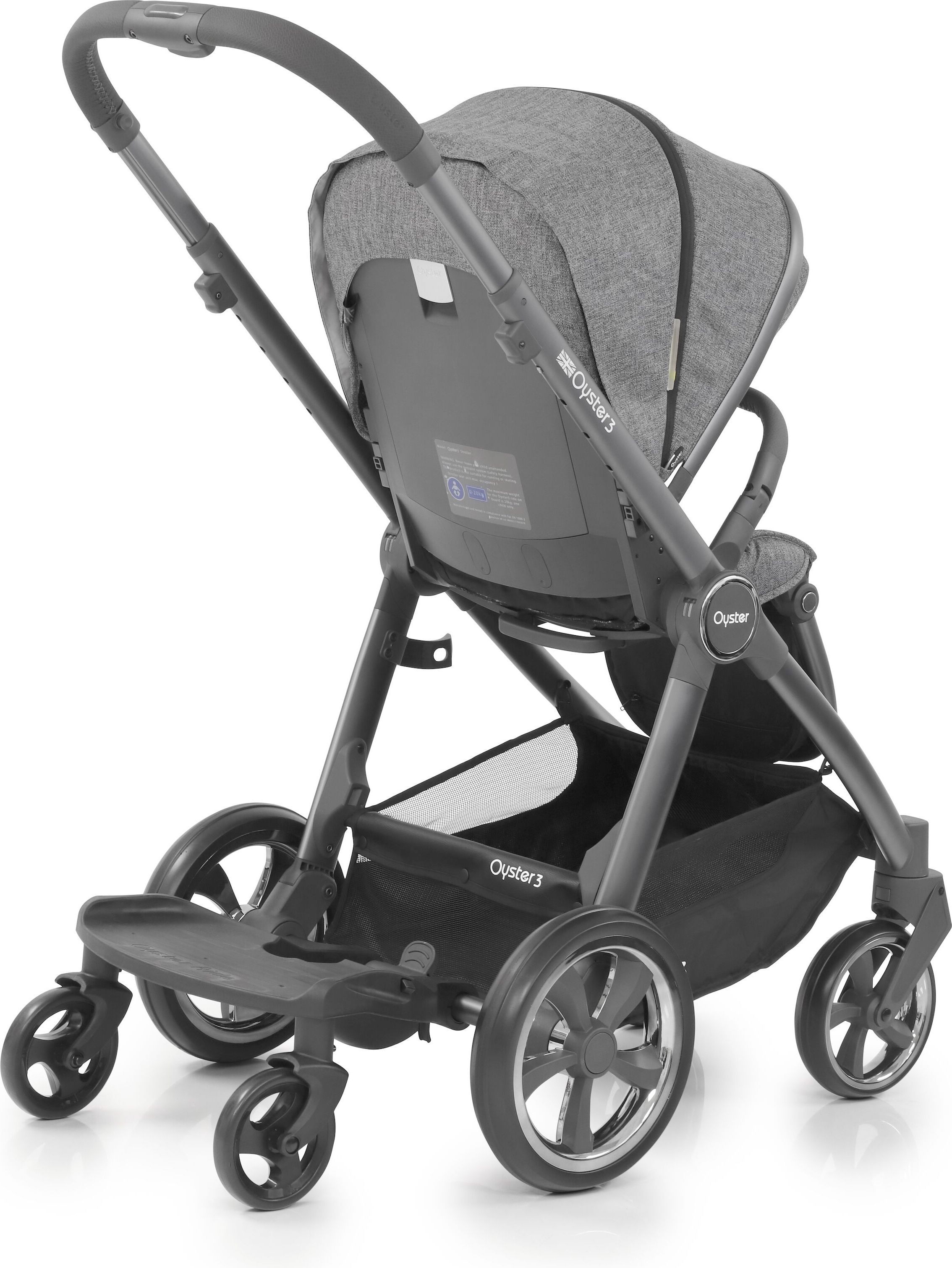 BABYSTYLE OYSTER 3 Skateboard stupátko ke kočárku - obrázek 2