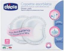 Chicco tampony do podprsenky antibakteriální 30ks - obrázek 1
