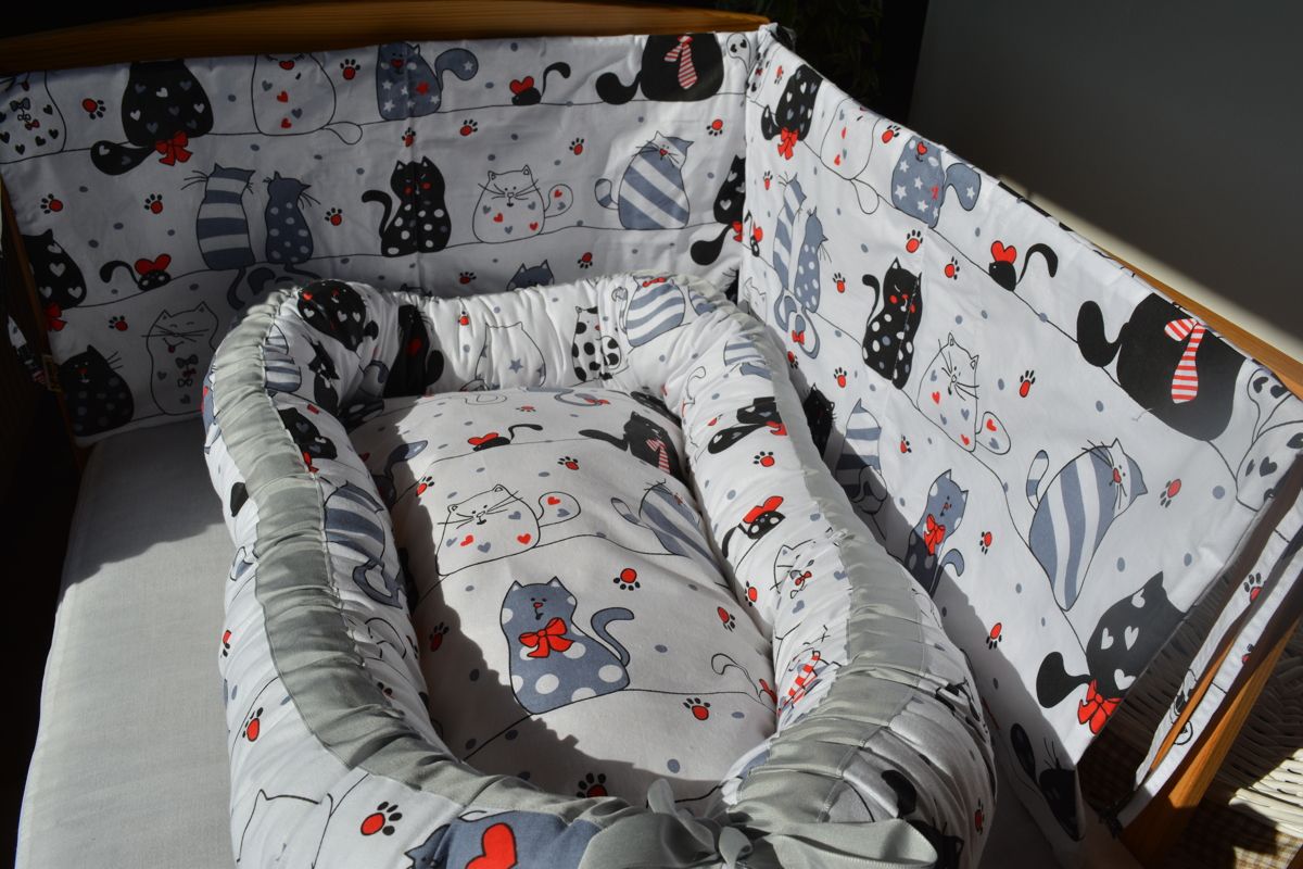 KHC Výhodný set Hnízdečko pro miminko+Mantinel do postýlky - obrázek 2