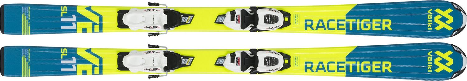 Völkl Racetiger Jr yellow vMotion 80,90 + vázání 4.5 VMotion Jr. 80 - obrázek 2