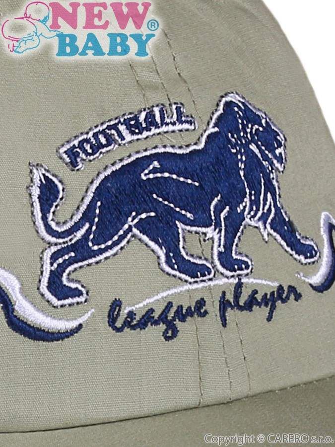 Letní dětská kšiltovka New Baby Football zelená 98 (2-3r) - obrázek 2
