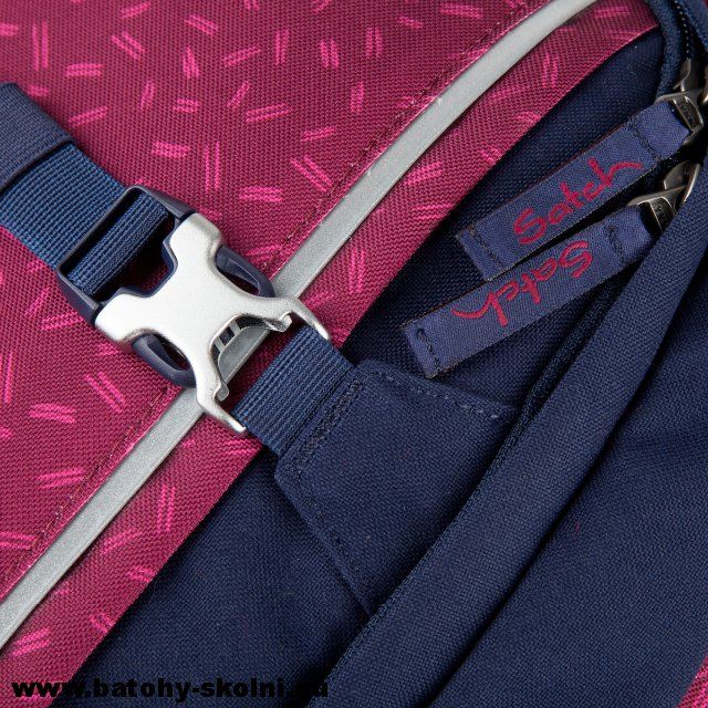 Studentský batoh Ergobag Satch Blazing Purple - Doprava Zdarma - obrázek 10