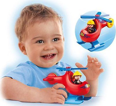 PLAYMOBIL Požární helikoptéra (1.2.3) 6789 - obrázek 3