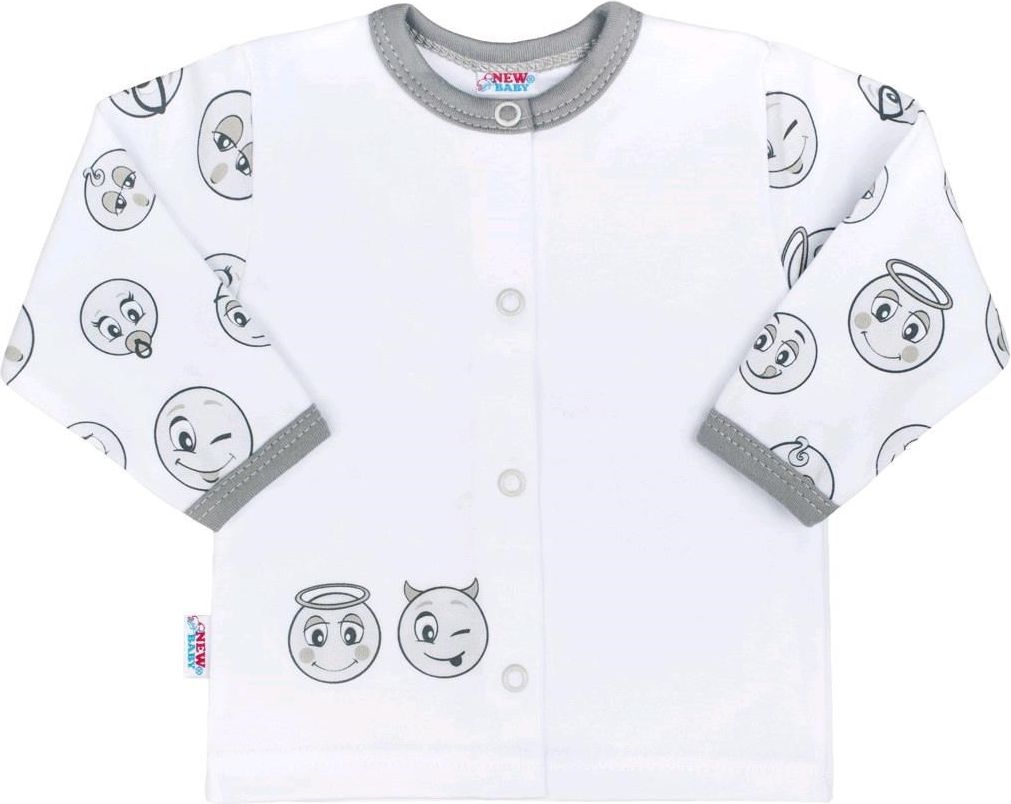 Kojenecký bavlněný kabátek New Baby Emotions 68 (4-6m) - obrázek 1