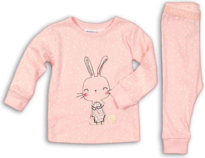 Minoti Pyžamo dívčí Bunny holka 68/80 - obrázek 1