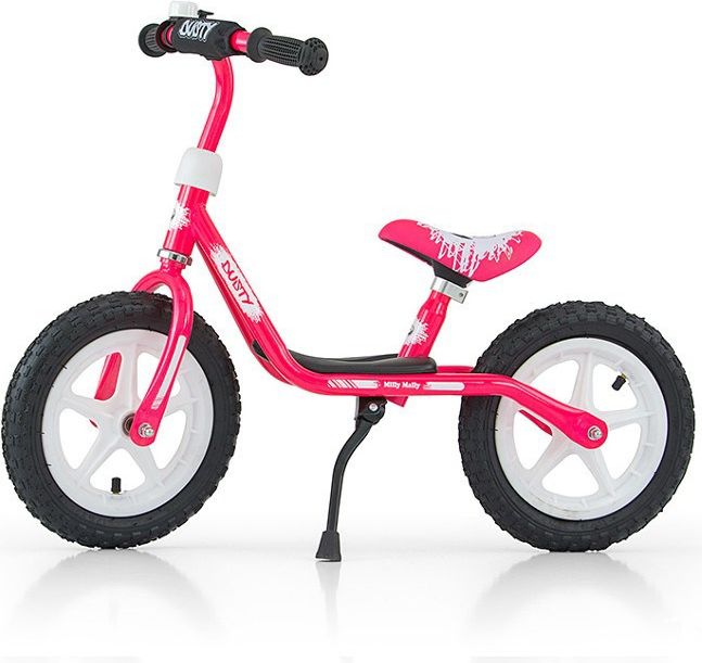 Dětské odrážedlo kolo Milly Mally Dusty pink 10" - obrázek 2