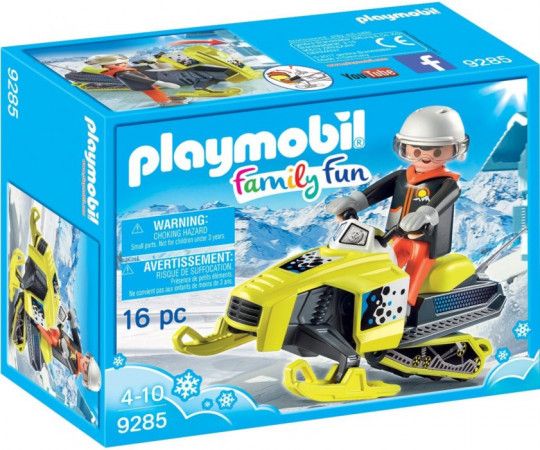 PLAYMOBIL Sněhový skútr 9285 - obrázek 1