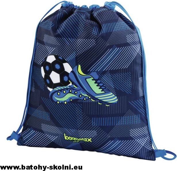 Školní aktovka 3 dílný set Fotbal Baggymax Fabby - Doprava Zdarma - obrázek 5