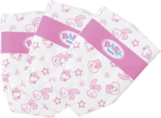 Zapf BABY BORN plenky 5 ks - obrázek 6