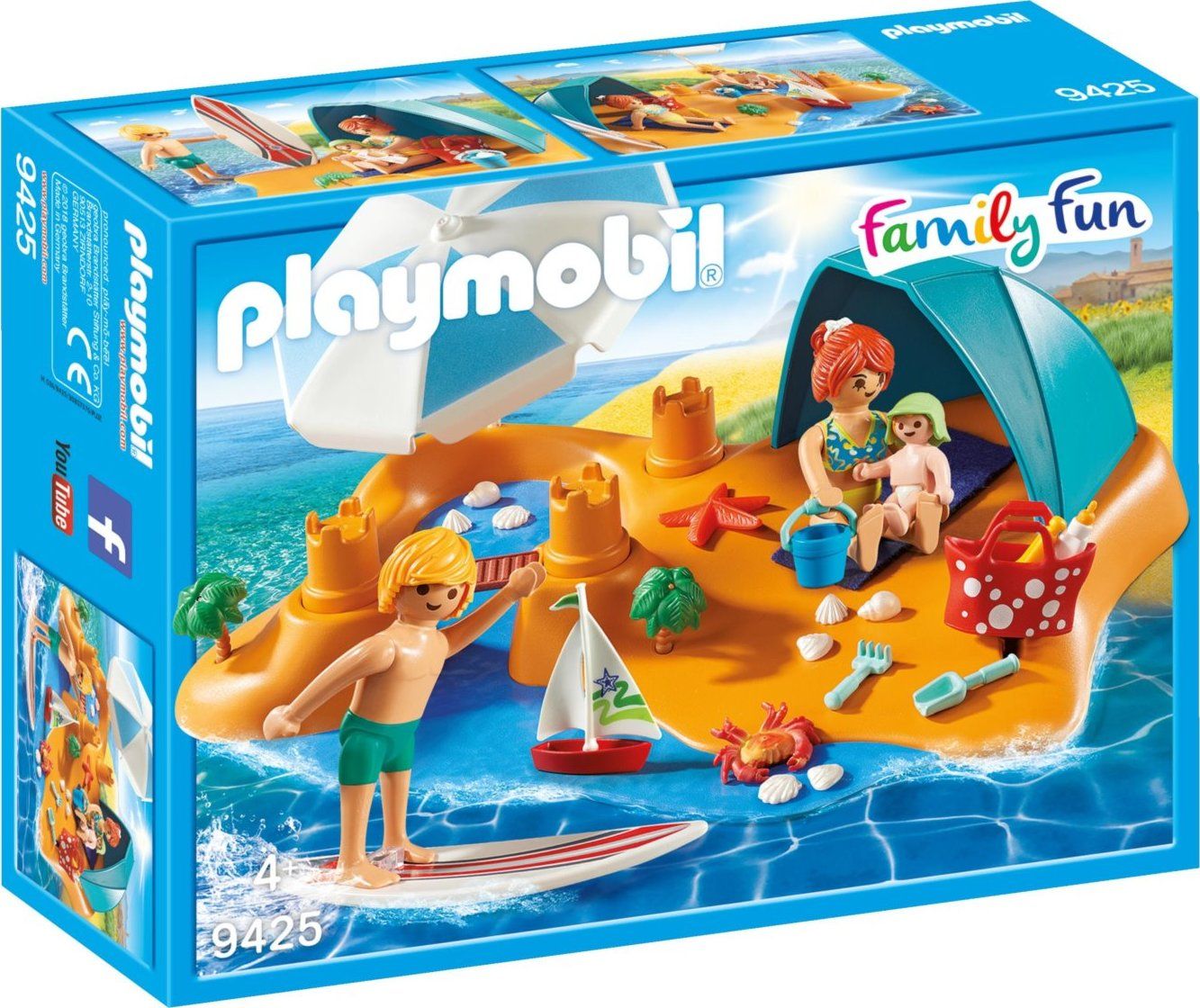 PLAYMOBIL Rodina na pláži 9425 - obrázek 1