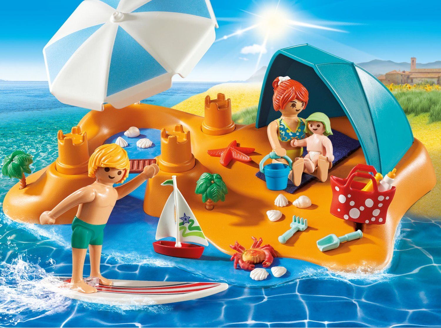 PLAYMOBIL Rodina na pláži 9425 - obrázek 2