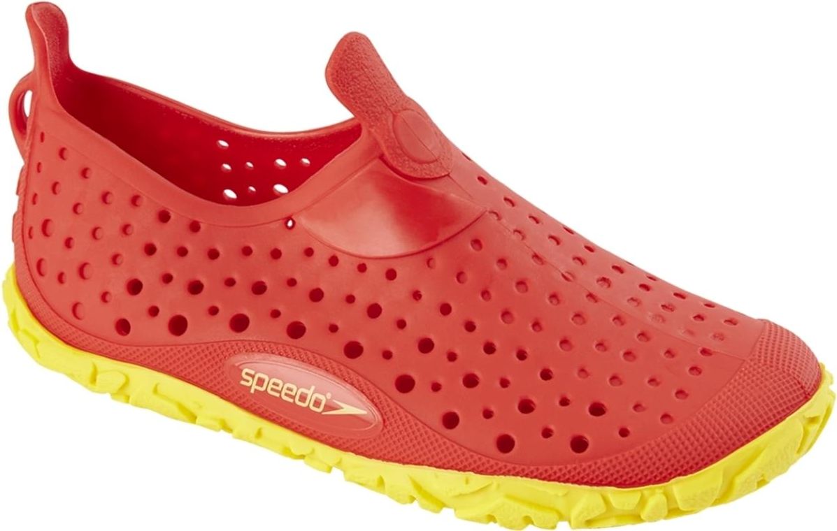 Speedo Jelly Junior - lava red/empire yellow 38 - obrázek 1