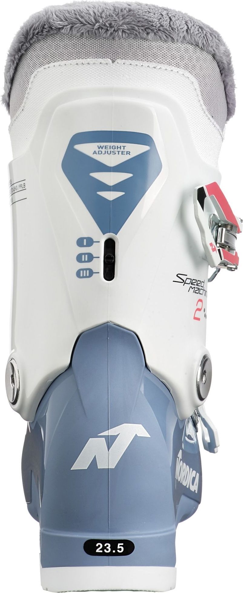 Nordica Speedmachine J 2 (Girl) - light blue-white 185 - obrázek 2