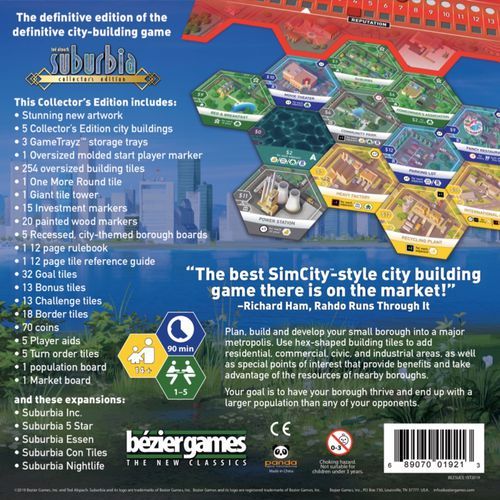 Bézier Games Suburbia Collectors Edition - EN - obrázek 2