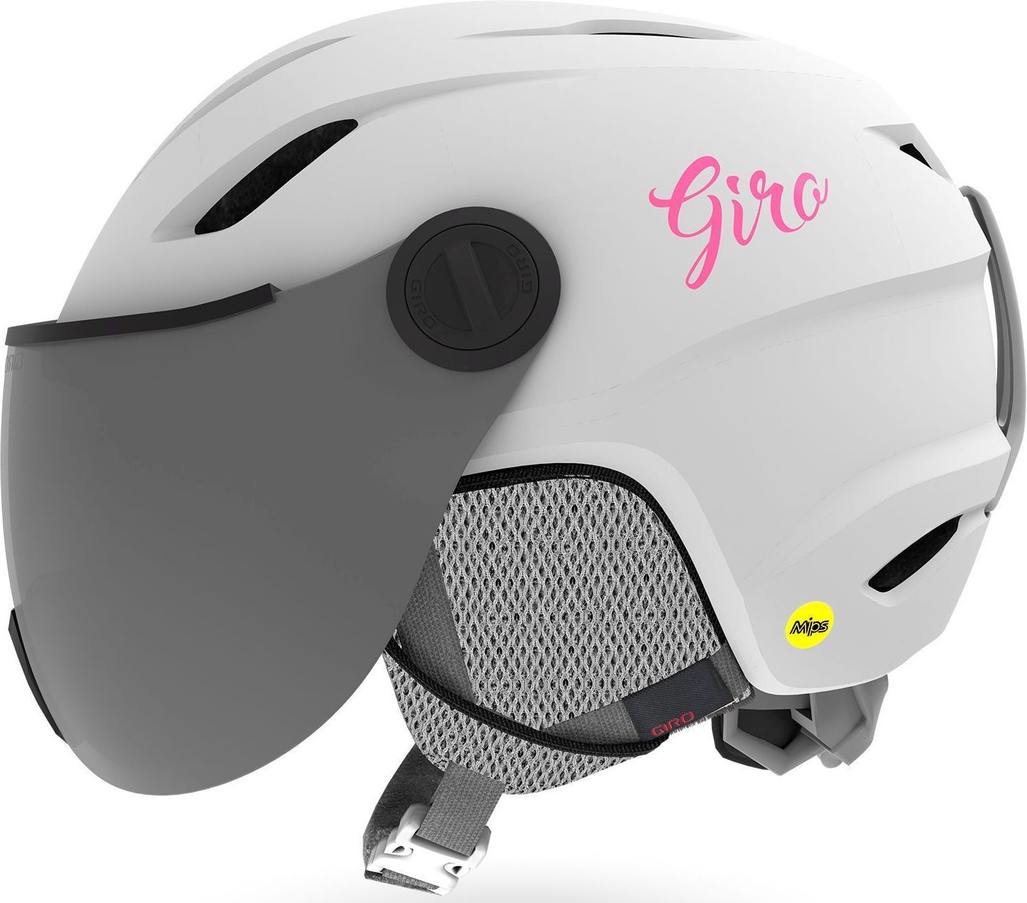 Giro Buzz MIPS - Mat White S-(52-55.5) - obrázek 2