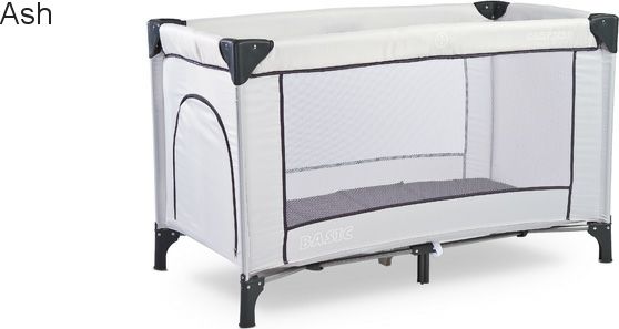 Levná dětská cestovní postýlka CARETERO BASIC Ash - obrázek 1