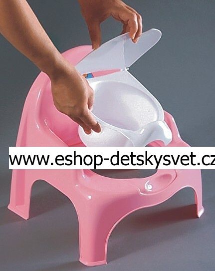 Dětský nočník křesílko Tega béžový medvídek - obrázek 2