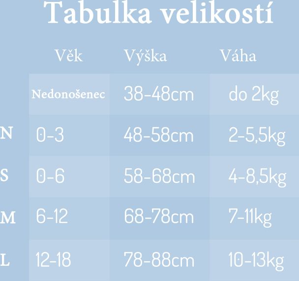 Natulino dětský zimní spací pytel pro miminko, NATURAL WHITE GREY WAVES / PINK, 3vrstvý, S (0 - 6měsíců) - obrázek 6