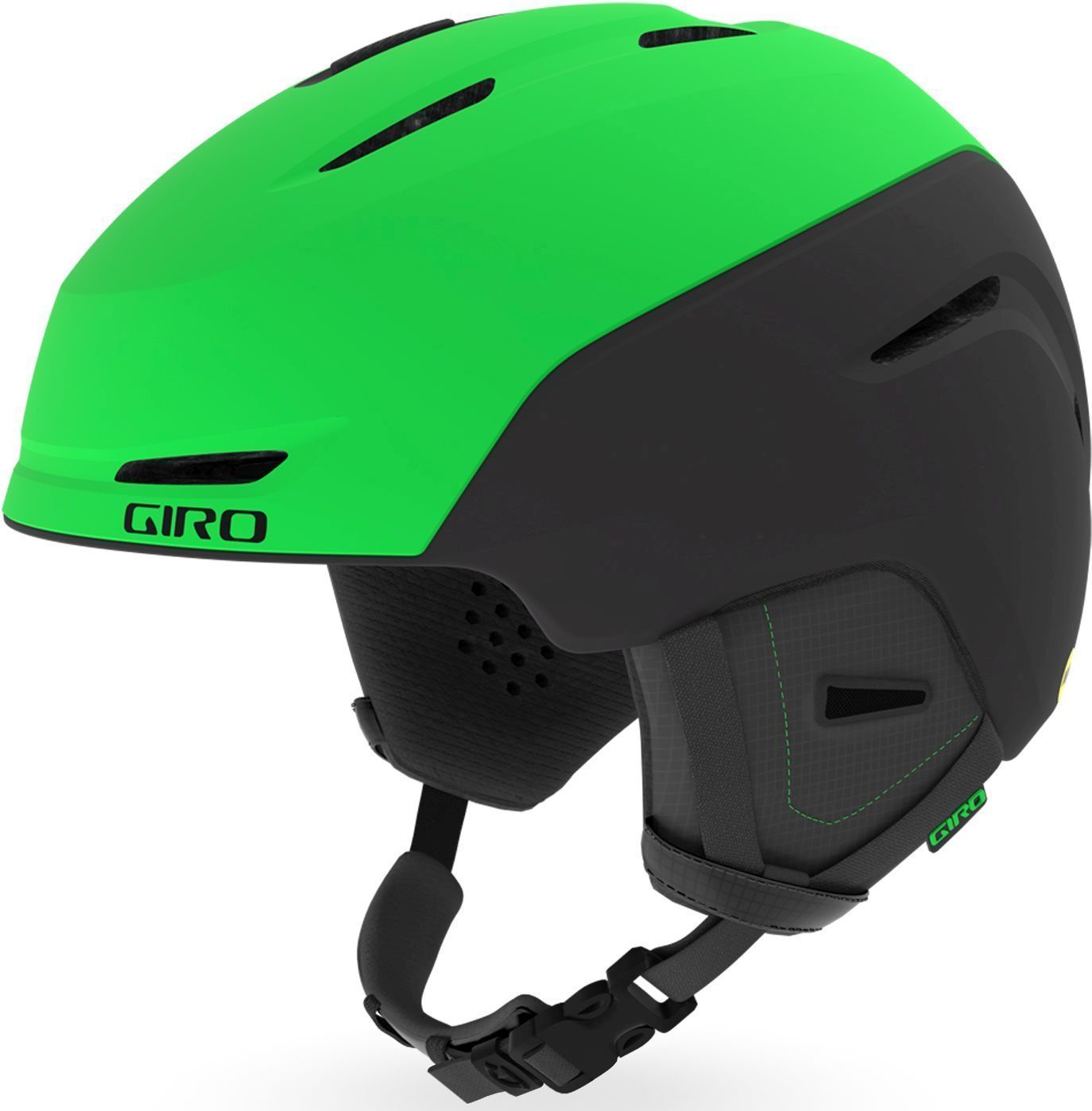 Giro Neo Jr. MIPS - Mat Bright Green M-(55.5-59) - obrázek 1