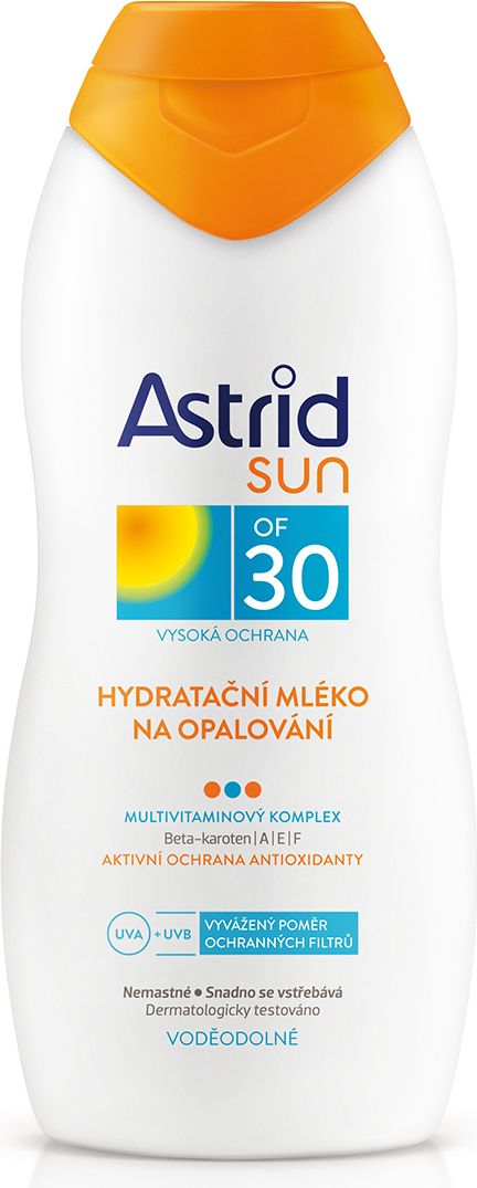 Astrid Sun hydratační mléko na opalování OF 30 200 ml - obrázek 1