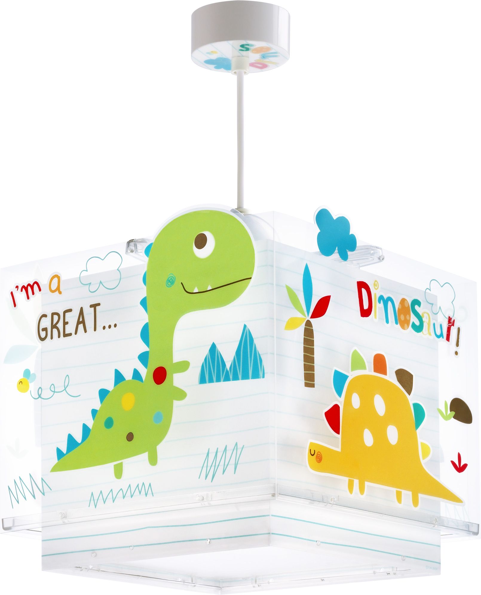 Dalber Dinos 73452 dětské závěsné svítidlo - obrázek 1