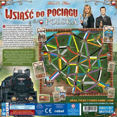 Days of Wonder Ticket to Ride: Poland - Map Exp. - obrázek 2