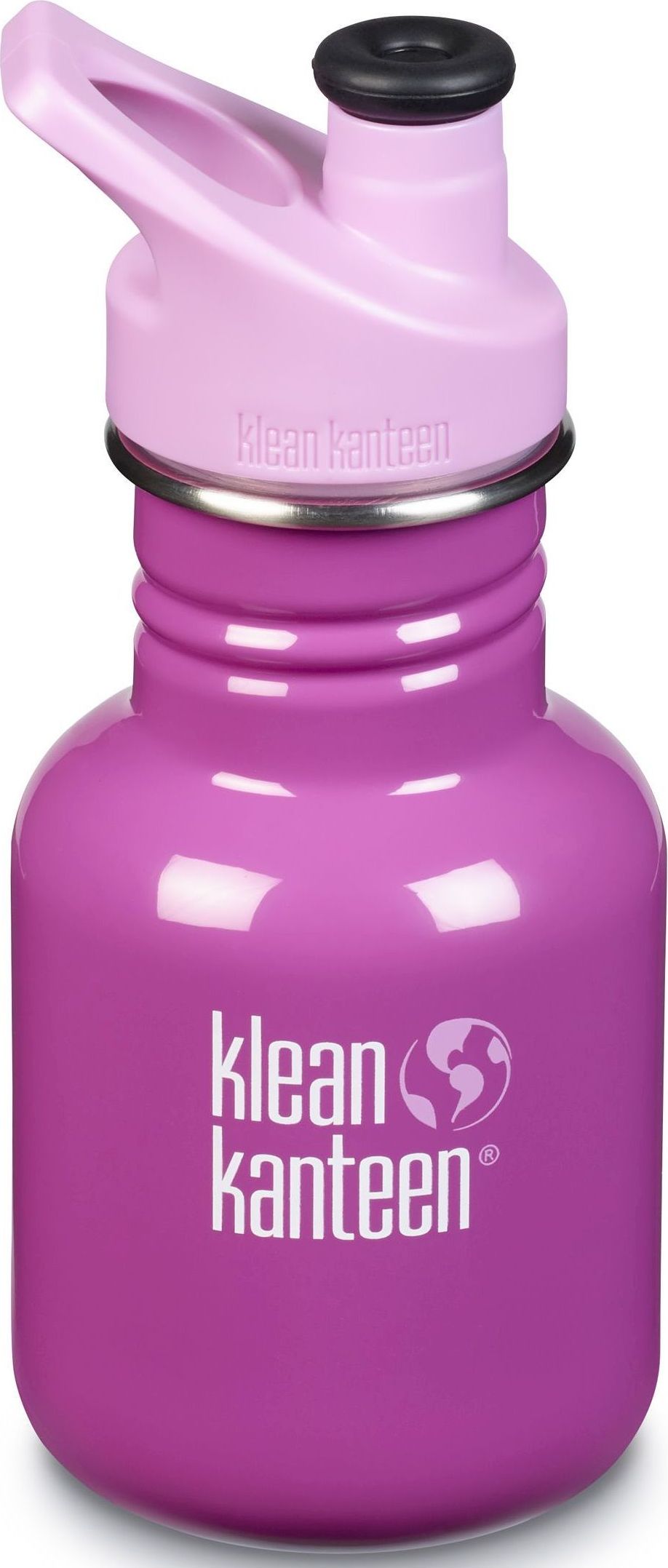 Klean Kanteen Kid Classic w/Kid Sport Cap 3.0 - bubble gum 355 ml uni - obrázek 1