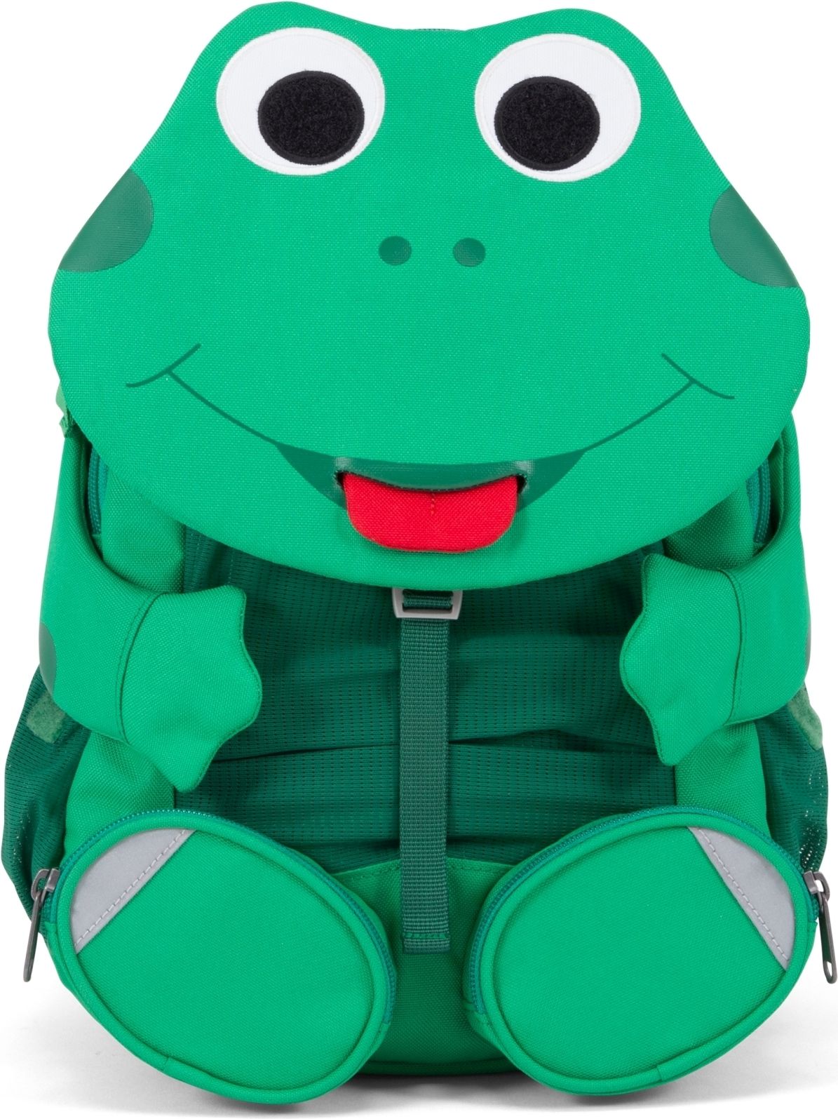 Affenzahn Fabian Frog large - green uni - obrázek 1