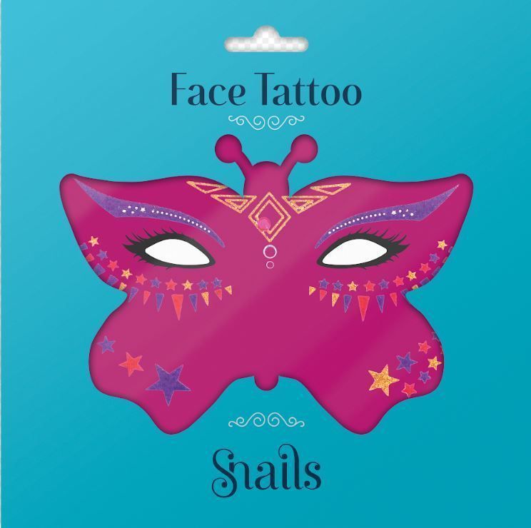Dětské tetování na obličej Snails - Fairy Dust uni - obrázek 1