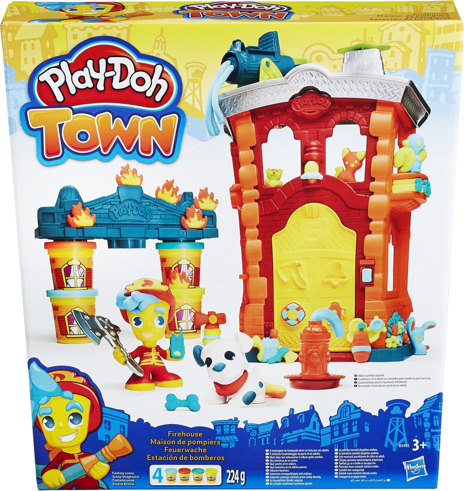 Play-Doh town požární stanice - obrázek 2