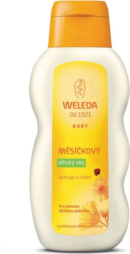 WELEDA Měsíčkový dětský olej 200ml - obrázek 1