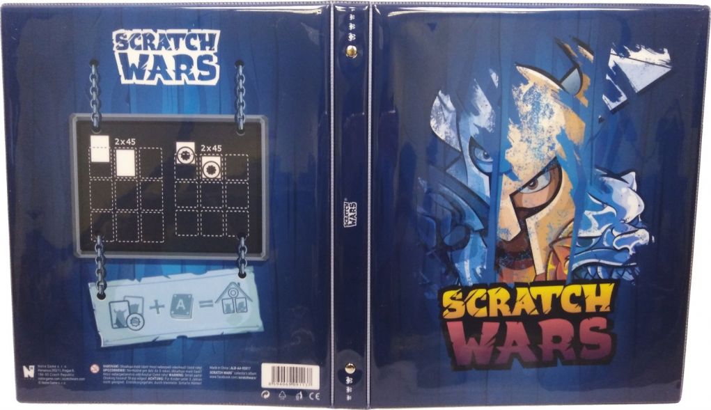 Scratch Wars Sběratelské album A4 - obrázek 1