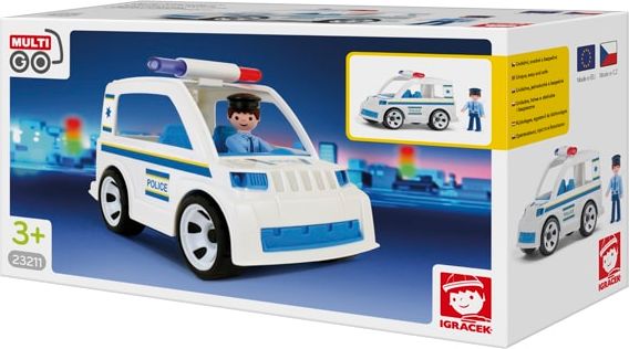 IGRÁČEK Policejní auto s policistou - obrázek 2