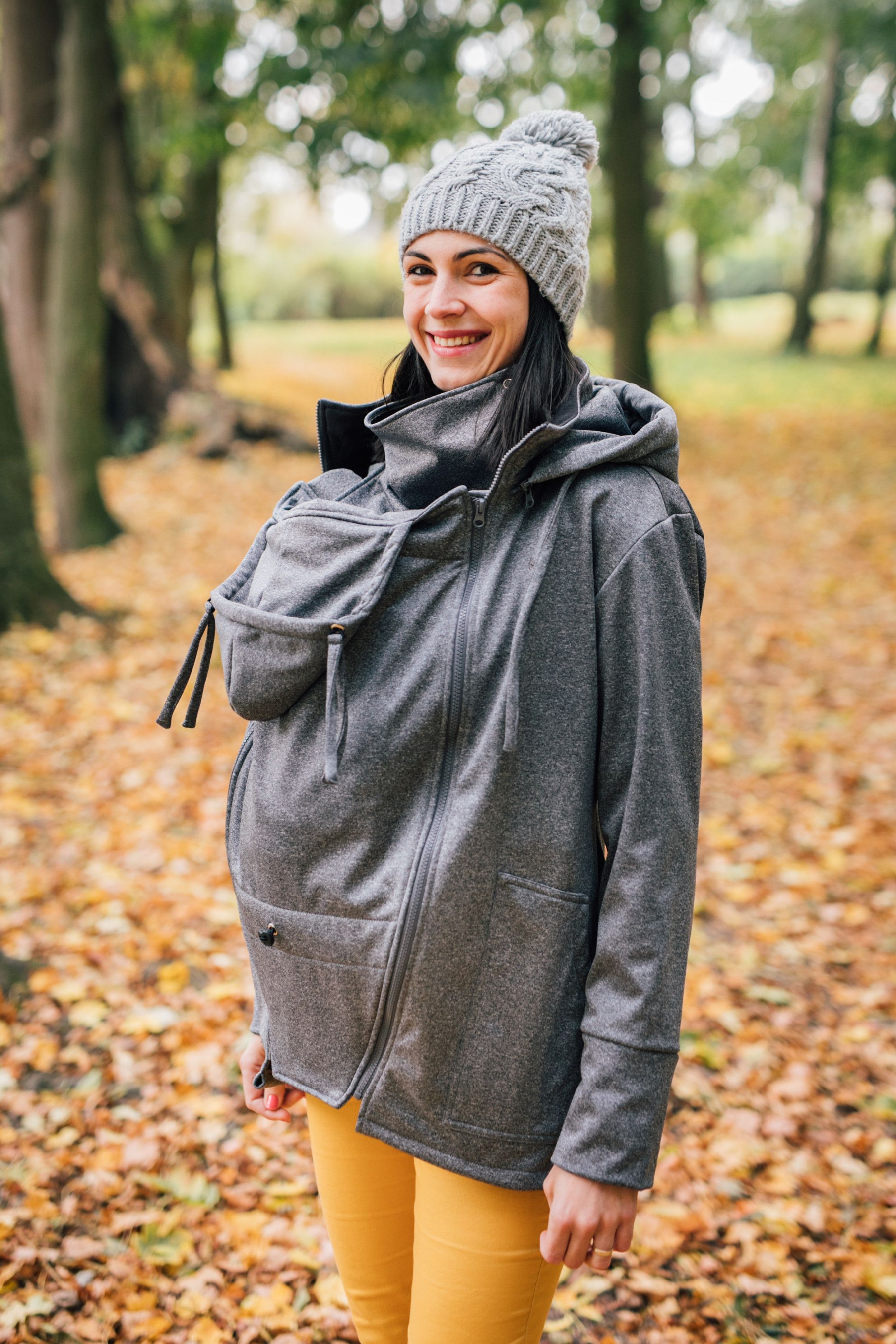Softshellová bunda Be Lenka - Pebble Grey Provedení: Nosící bunda se softshellovou vsádkou 2 v 1, Velikost: L - obrázek 1