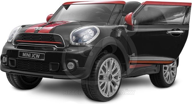 Elektrické autíčko Mini Moris, 2.4GHz, Eva kola, kožená sedačka - bílé - obrázek 10