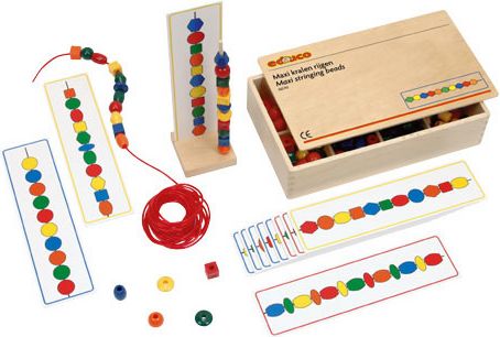 Set of 180 maxi stringing beads - obrázek 1