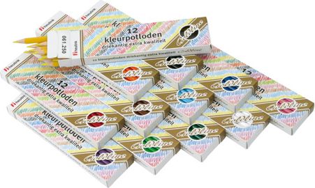 Pastelky šestihranné Goldline 3,7 mm, 12 ks, světle zelené - obrázek 2
