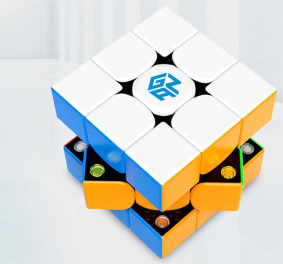 GAN354 M 3x3x3 Magnetic Speed Cube Stickerless - obrázek 1