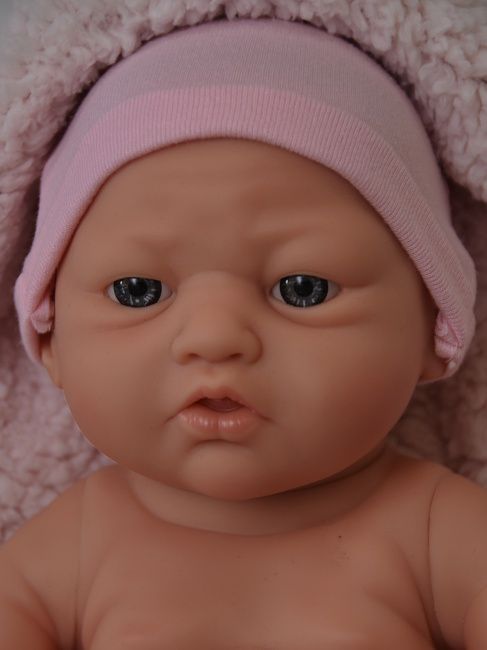 Realistické miminko - holčička - Pikolin Gris y Rosa - obrázek 1